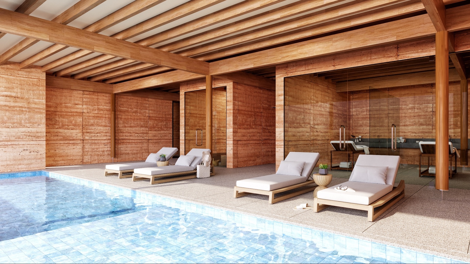 Galeria: Perspectiva ilustrada Sauna e Spa